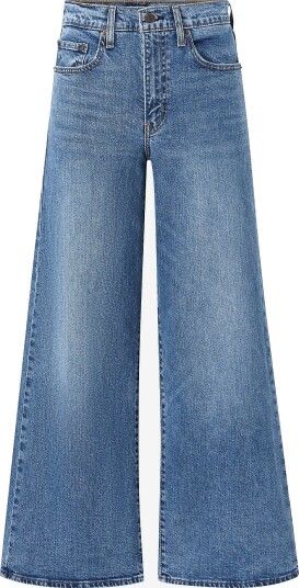 Levi's Jeans 728 HR Wide Leg Blå Levi's Jeans 728 HR Wide Leg Blå