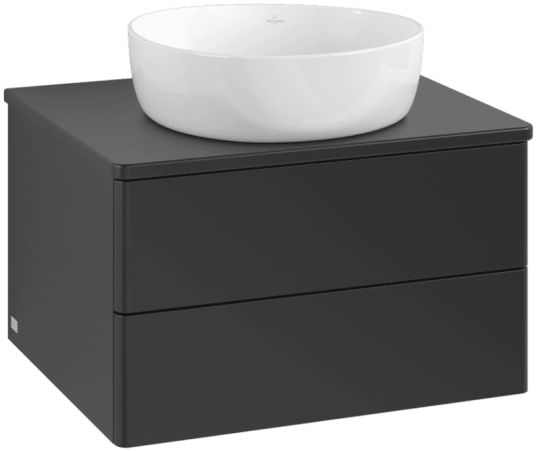 Villeroy & Boch Antao Servantskap Black Matt Lacquer Villeroy & Boch Antao Servantskap Black Matt Lacquer