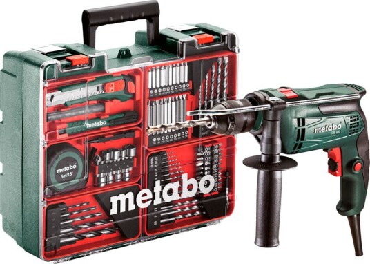 Metabo Slagbormaskin SBE 650 Med Tilbehør (650 w)