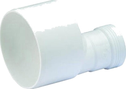 Wavin Eksentrisk Overgang PP 50x32mm Hvit for Kloakk- & Avløpsrør