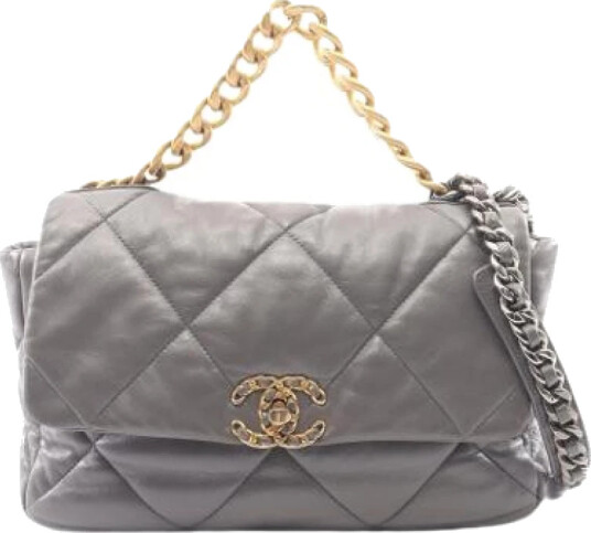 Chanel Vintage Dame Grå Chanel Vintage Dame Grå