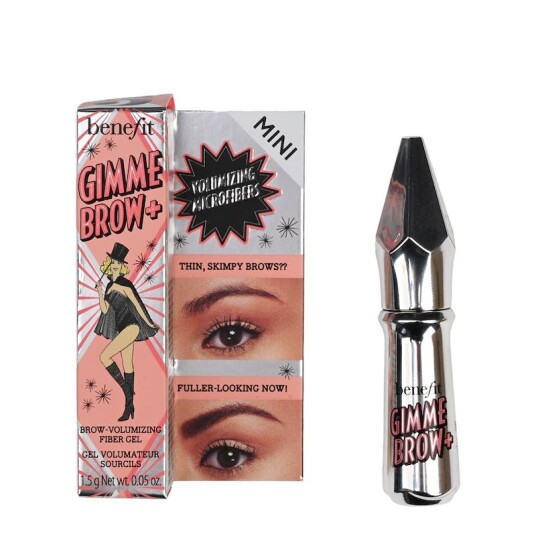 Benefit Mini Gimme Brow Volumizing Fiber Gel 05 Deep 1,5 g Øyenbrynsgel Benefit Mini Gimme Brow Volumizing Fiber Gel 05 Deep 1,5 g Øyenbrynsgel