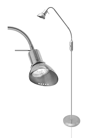Globen Lighting Gulvlampe Ingo Børstet Stål 1617070-01-220 1039278-03-0