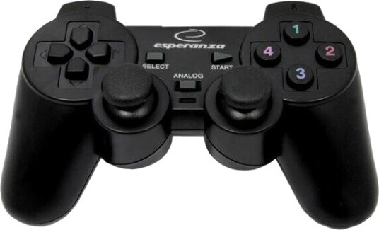 Esperanza EG106 GamePad PS2/PS3/PC USB Corsair Black