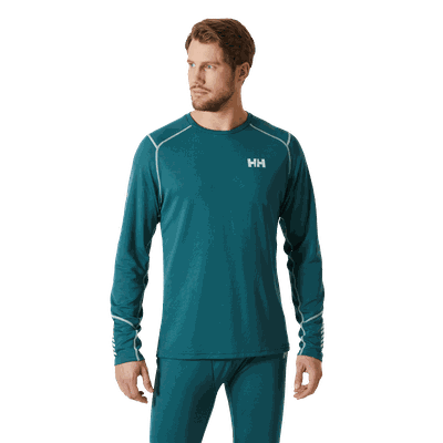 Helly hansen Lifa Active Crew superundertøy herre Mørk grønn S