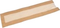 Rudepose 160/80X455 Mm Fsc 50G Ribbet 100% Papir Stort Grovbrød Brun 250 Stk.