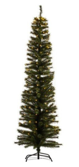 Sirius Alvin kunstig juletre med lys, 210 cm Sirius Alvin kunstig juletre med lys, 210 cm
