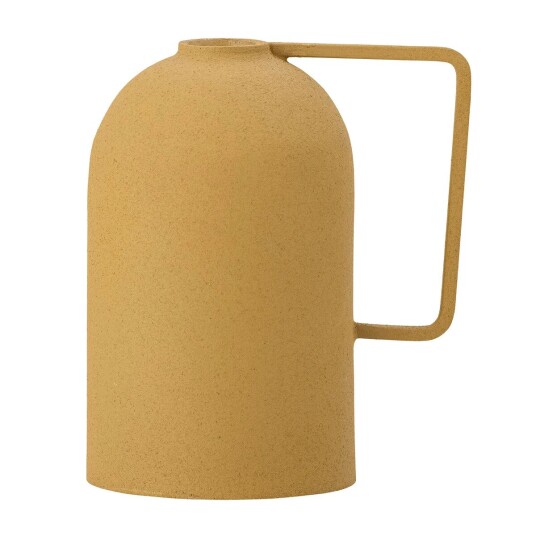 Bloomingville Idon lysestake 15 cm Gul Bloomingville Idon lysestake 15 cm Gul