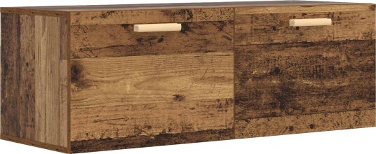 vidaXL Veggskap Gammelt tre 100 x 36,5 x 35 cm Konstruert tre vidaXL Veggskap Gammelt tre 100 x 36,5 x 35 cm Konstruert tre