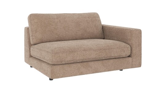 Rowico Home Duncan 1,5 seters ende H Greige Robin 109 129 x 103 x 78 cm Beige