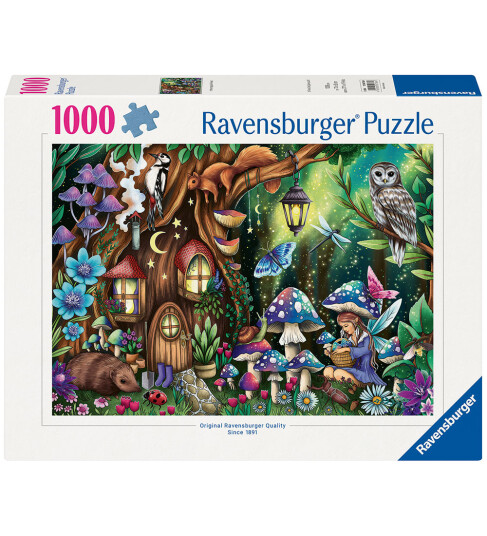 Puslespill 1000 I Den Magiske Skogen Ravensburger