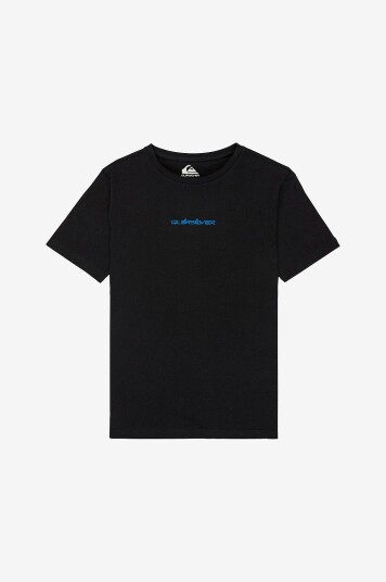 Quiksilver   T skjorte Fractured Wave SS   Svart