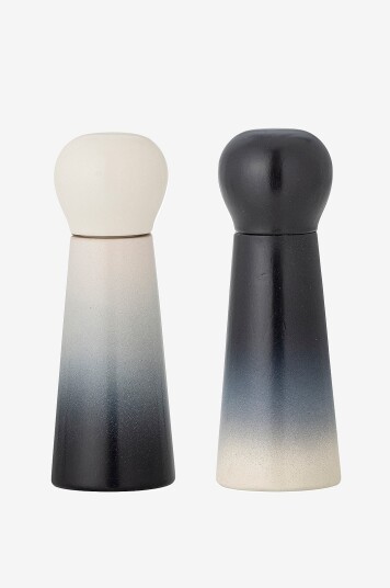 Bloomingville Hyman Salt og pepperkvern sett med 2 stk. Blå Bloomingville Hyman Salt og pepperkvern sett med 2 stk. Blå