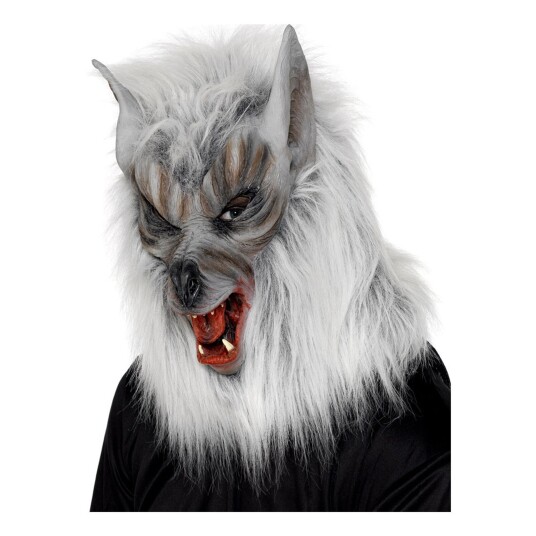 Smiffys Ulvemaske med Pels - One size Smiffys Ulvemaske med Pels - One size