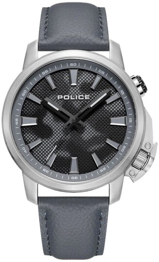 Police Herreklokke PEWJD2202702 Grå/Lær Ø44 mm Police Herreklokke PEWJD2202702 Grå/Lær Ø44 mm