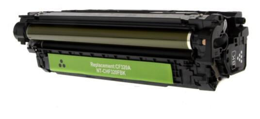 CF320A, Tonerkassett, erstatter HP 652A, svart, 11.500 sider, inkClub