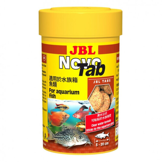 Jbl Novotab Fiskefôr (250 ml) Jbl Novotab Fiskefôr (250 ml)