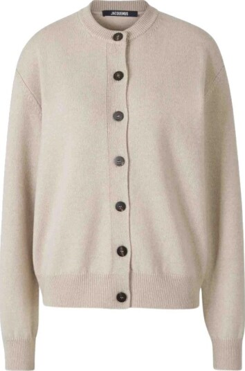 Jacquemus Dame Strikkevarer Beige M,