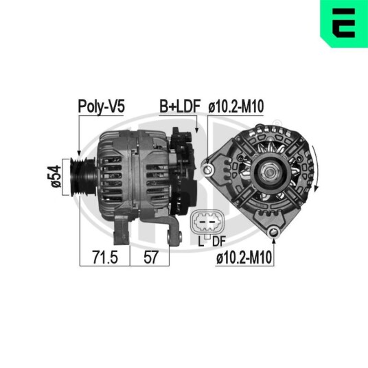 Dynamo ERA 209081A