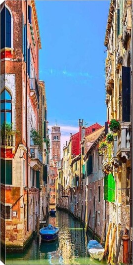 Canvasbilde DKY Cities & Countries Flerfarget 50x120 cm