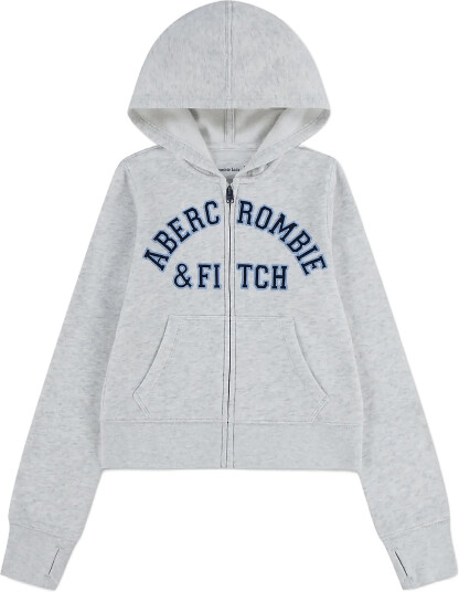 Abercrombie Kids Zh Full Zip Hoody Grey 140/155CM