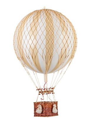 Royal Aero Luftballong 56 cm Hvit/Benhvit