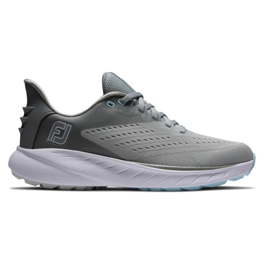 Footjoy Flex Xp Golfsko Dame Grå/blå/hvit 38