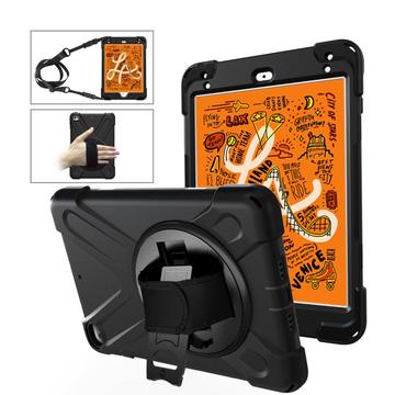 iPad Mini (2019) Heavy Duty 360 Deksel med Håndrem Svart