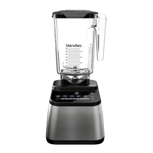 Blendtec Designer 650 Suppeblender 1560W 2,66L Børstet Stål med Wildside+ Beholder Blendtec Designer 650 Suppeblender 1560W 2,66L Børstet Stål med Wildside+ Beholder