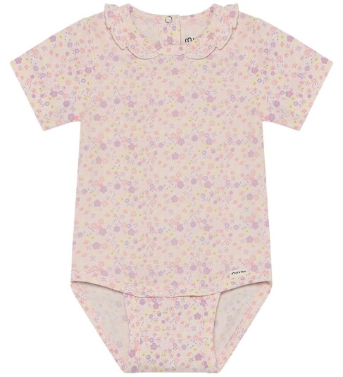 Minymo Body Ss Aop Pink 86