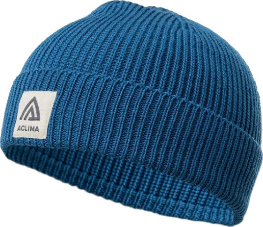 Aclima Explorer Beanie, lue i ull - corsair