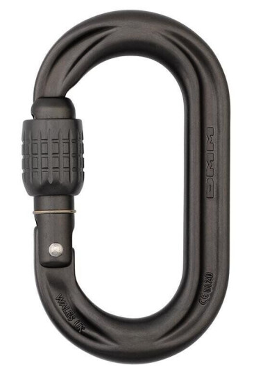 DMM PerfectO Screwgate matt grey DMM PerfectO Screwgate matt grey