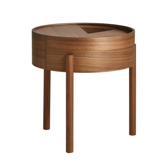 WOUD Arc Sidebord - Valnøtt, Ø42 WOUD Arc Sidebord - Valnøtt, Ø42