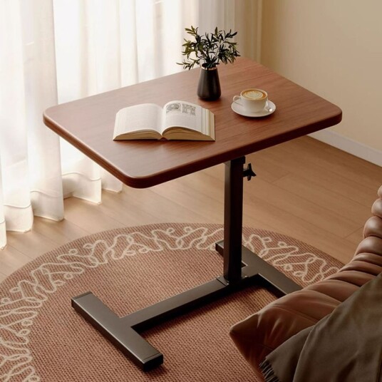 Skrivebord med justerbar høyde 60×40 cm / sammenleggbart databord / hev  og senkbart PC bord
