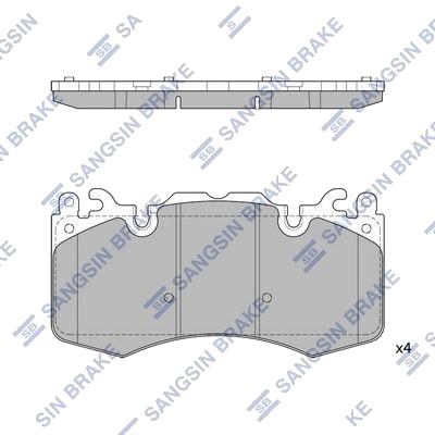 Hi Q SP2239 Bremseklosser