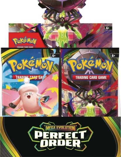 Pokemon TCG: Mega Evolution 3 Perfect Order Booster Display