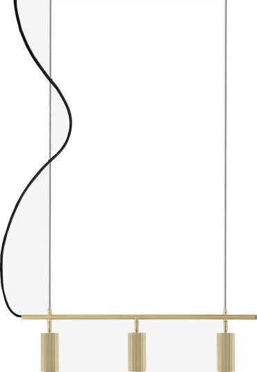 Globen Lighting Pendellampe Hubble 3 Messing Globen Lighting Pendellampe Hubble 3 Messing
