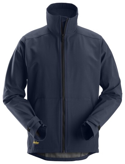 Snickers Workwear 1205 AllroundWork Softshelljakke vindtett marineblå Marineblå Klær