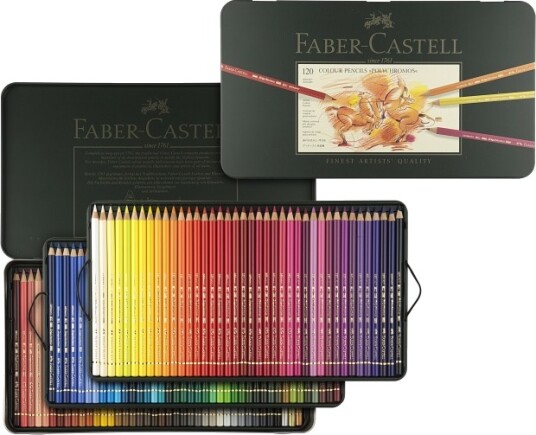 Faber-Castell Fargeblyanter Polychromos 120-set