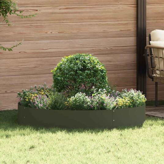 Olivengrønne Planter Olivengrønn Metall Stor Planter Olivengrønne Planter Olivengrønn Metall Stor Planter