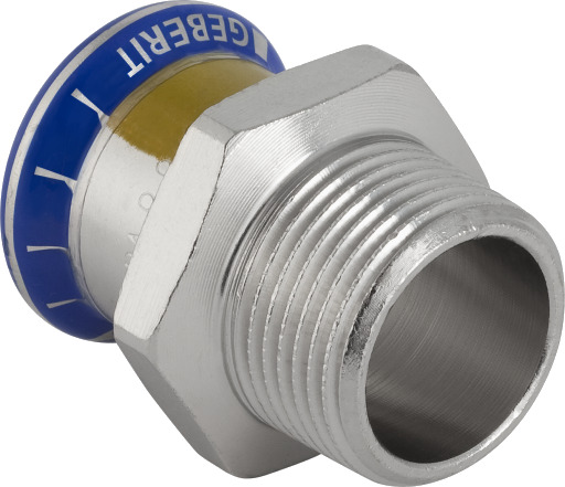 Geberit-adapter med utvendig gjenge Geberit-adapter med utvendig gjenge