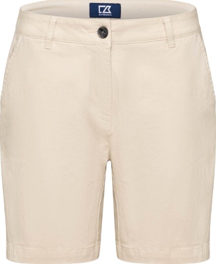 Cutter & Buck Edgemont Shorts Beige Golfshorts dame Beige (02) X-Large