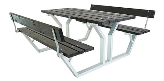 Benkebord Eden Wood Nova med Rygg Benkebord Eden Wood Nova med Rygg