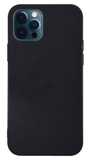 FERRELLI SILIKON DEKSEL IPHONE 12 PRO MAX, SVART