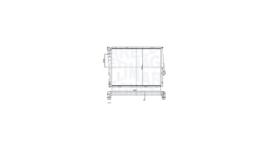 MAGNETI MARELLI 350213211700 Radiator motorkjøling