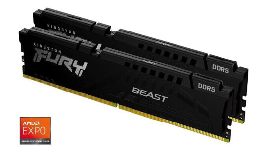 Kingston FURY Beast 64GB DDR5 5600MHz RAM med CL36 - Dual Channel