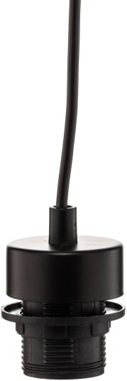 Luminex Pendel Arden uten skjerm 1xE27 svart
