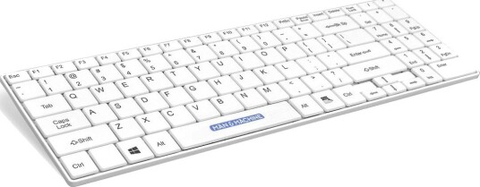 Man & Machine ITSC/W5 Full Size USB Mekanisk Tastatur QWERTY Hvit