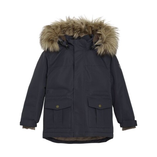 En Fant Jacket Solid Navy 122