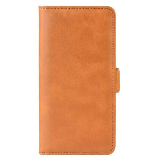 INCOVER iPhone 11 Skinn Flipdeksel m. Lommebok - Lys Brun